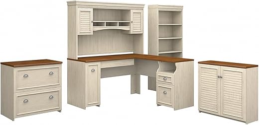 Bush Fairview L-Shaped Desk Set Review