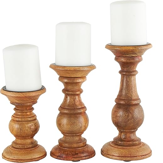 5 Best Wood Turning Candle Holders for Elegant Home Décor