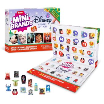 Disney Advent Calendar 2024 by ZURU Mini Brands Limited Edition Advent Calendar, 24 Days of Suprises, Mini Figures, Fun Christmas Toys for Kids, Best Gift for Girls and Boys...