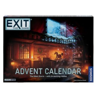 EXIT: The Game - Advent Calendar - The Silent Storm Family Game Cooperative Game Puzzle a Day Escape Room