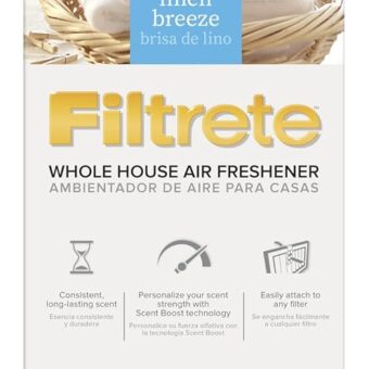 Filtrete SI-1-CL Whole House Air Freshener-Linen, 1 Count (Pack of 1)