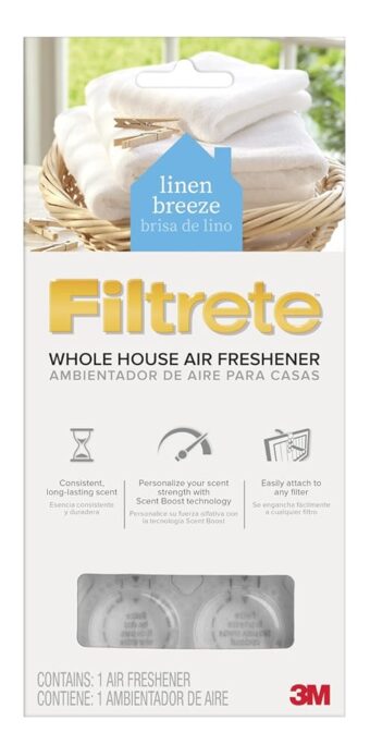 Filtrete SI-1-CL Whole House Air Freshener-Linen, 1 Count (Pack of 1)