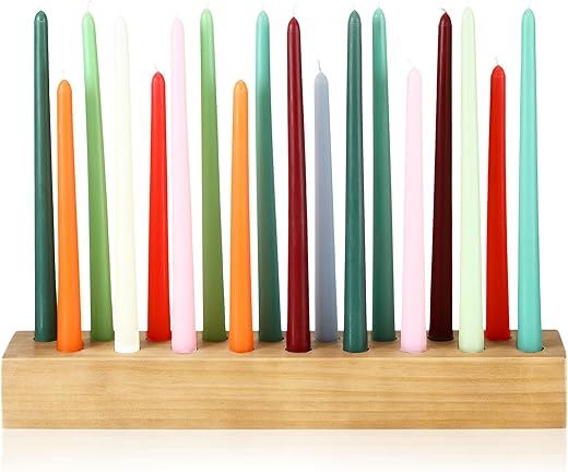 Mumufy 18in Wooden Taper Candle Holders Review