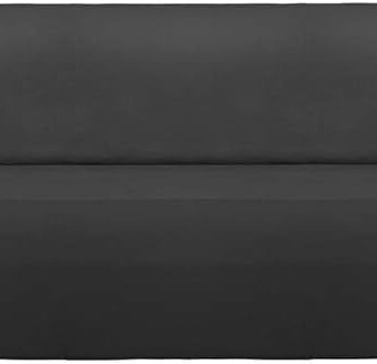 PureFit Super Stretch Sofa Slipcover – Spandex Non Slip Soft Couch Sofa Cover, Washable Furniture Protector with Non Skid Foam and Elastic Bottom for Kids, Pets （Sofa, Dark Gray）