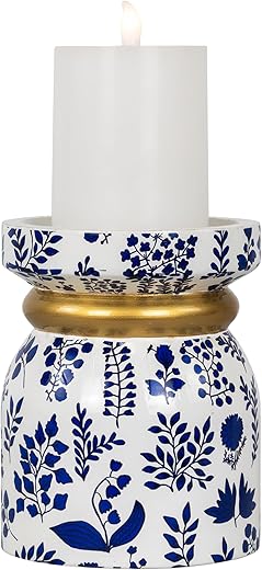 Top 5 Blue and White Ceramic Candle Holders You’ll Love