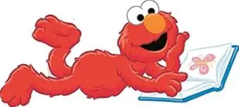 10 Inch Sesame Street Elmo Removable Wall Decal Sticker Art Home Kids Room Decor Decoration - 10 1/2 by 4 inches