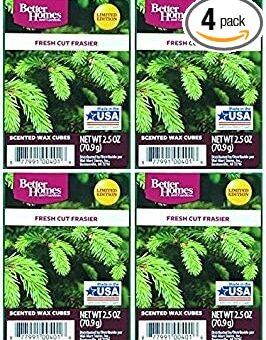 Better Homes and Gardens Fresh Cut Frasier Wax Cubes - 4-Pack