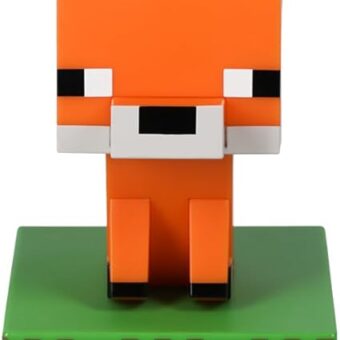 Paladone Minecraft Officially Licensed Fox Free Standing Desk Light, Gaming Room Decor and Merchandise for Boys and Girls, Nightlight Gift Accessory for Playroom and Bedroom