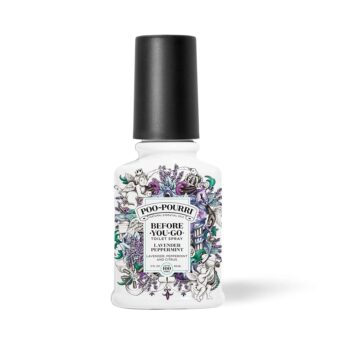 Poo-Pourri Before-You-Go Toilet Spray, Lavender Peppermint, 2 Fl Oz - Lavender, Peppermint and Citrus