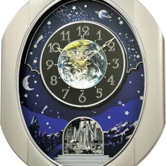 Rhythm Clocks "Peaceful Cosmos II" Magic Motion Clock