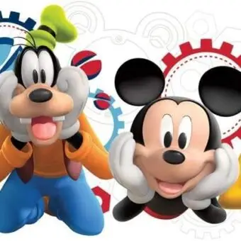 RoomMates Disney Mickey Mouse Clubhouse Capers Giant Peel and Stick Wall Decals by RoomMates, RMK2561GM